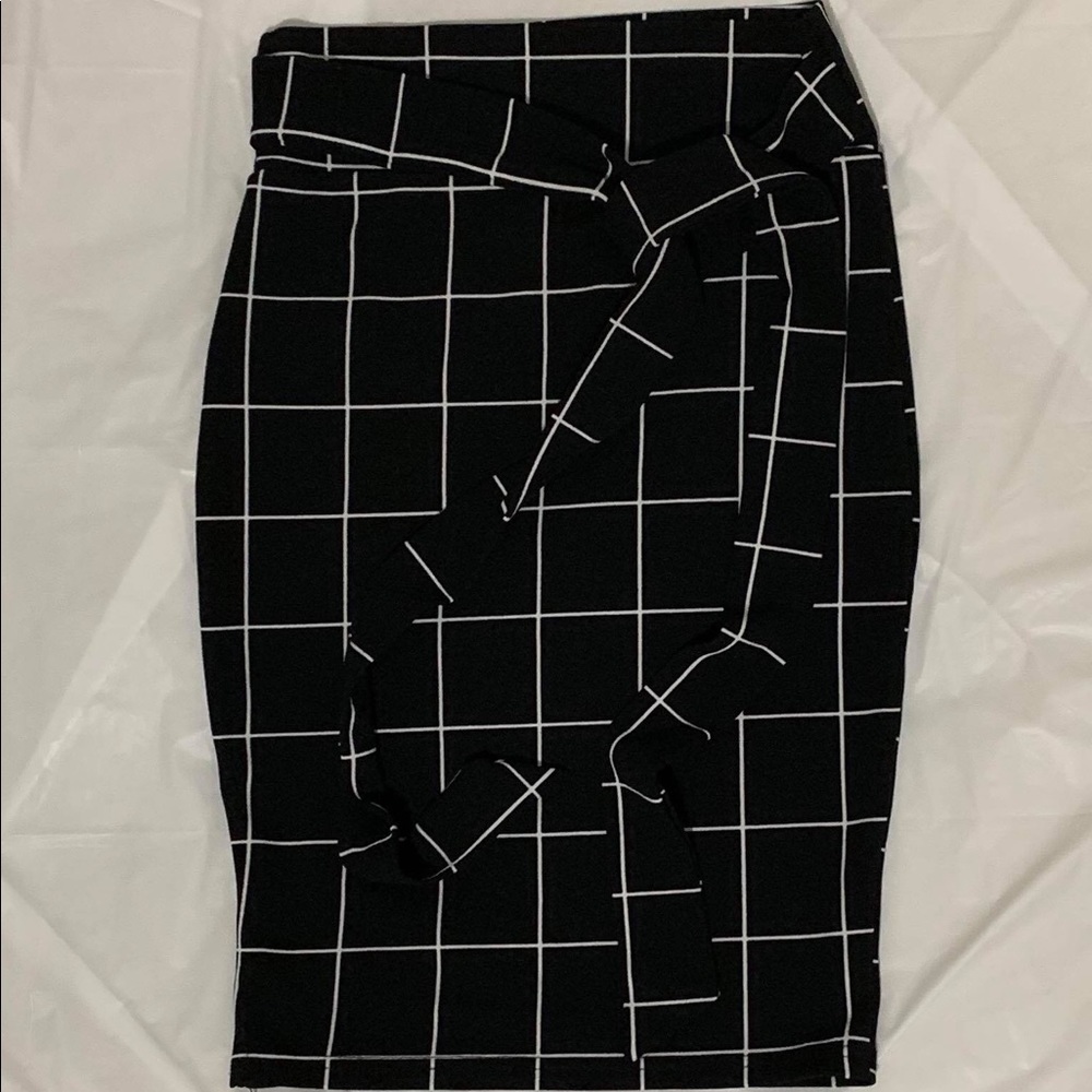 Midi Plaid Skirt from REVAMPED.
